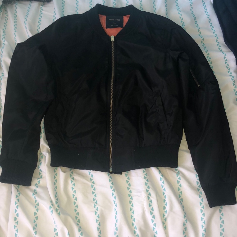 Love Tree Bomber Jacket